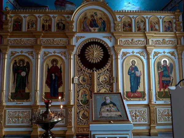 В храме Успения Пресвятой Богородицы