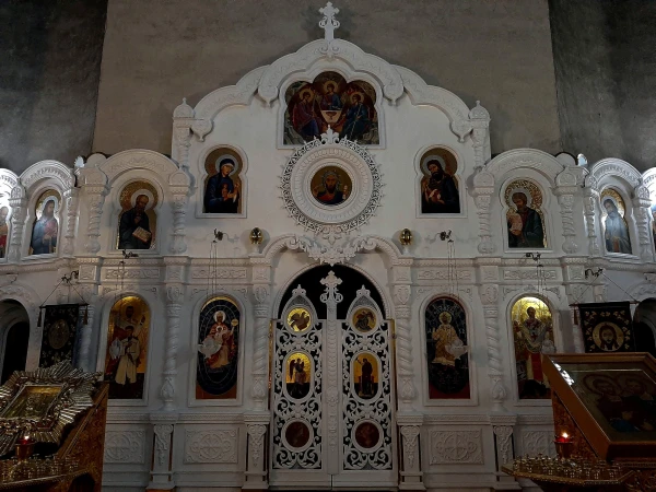 В храме святых бессребреников и чудотворцев Космы и Дамиана Римских
