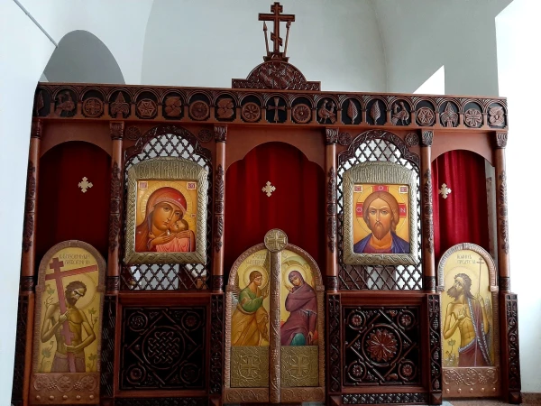 В церкви Георгия Победоносца «за лавками»
