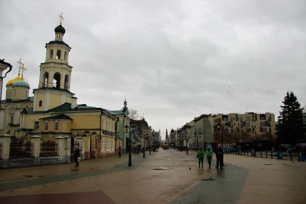Казань. Начало улицы Баумана.