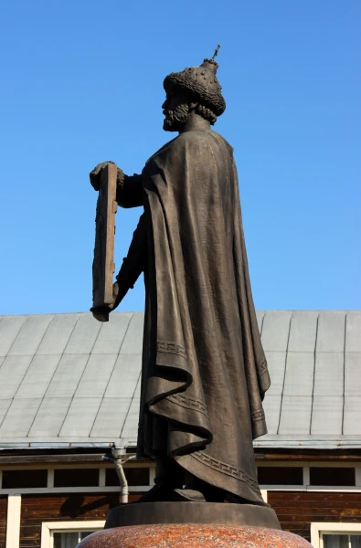 Смоленск. Соборная гора! Памятник Владимиру Мономаху.