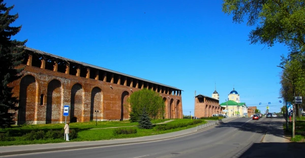 Смоленская крепостная стена. Приднепровский участок.