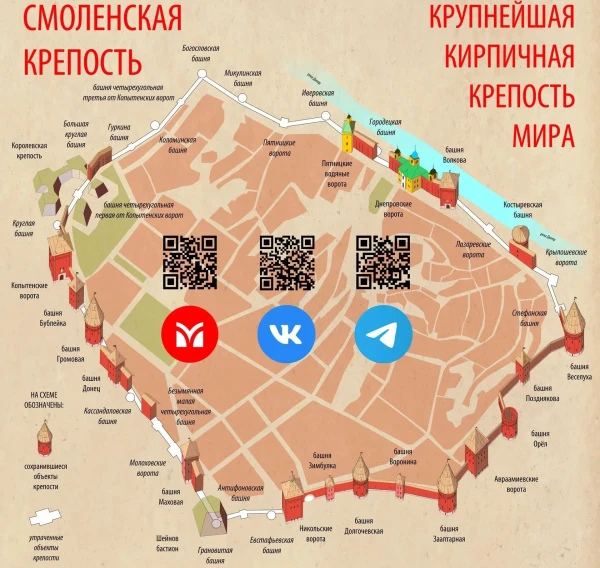 Смоленская крепость.