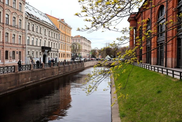 Санкт-Петербург. Новая Голландия. Адмиралтейский канал. 