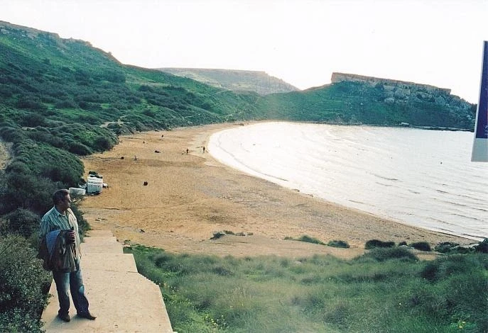 Мальта Пляж Tuffieha Bay