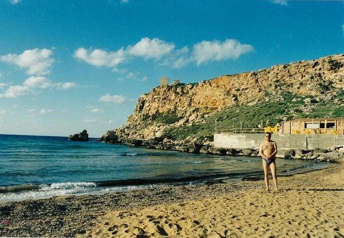 Мальта Пляж Tuffieha Bay