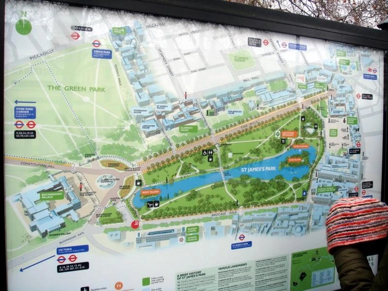 схема St Jame"s Park