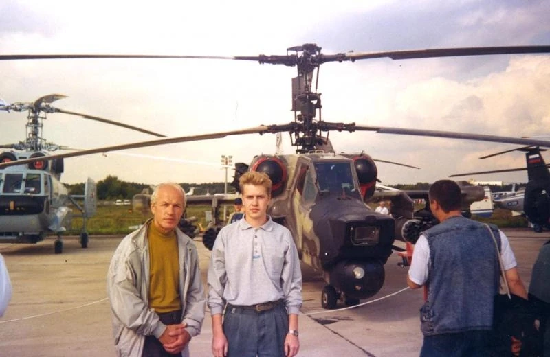 Поездка с сыном в г. Жуковский на Макс-99