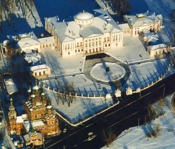 Усадьба с птичъего полета
