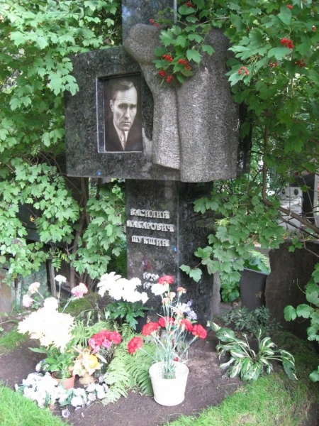 Писатель и киноактер В. Шукшин
