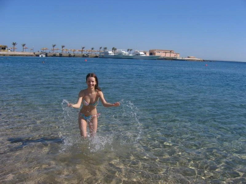 море очень чистое