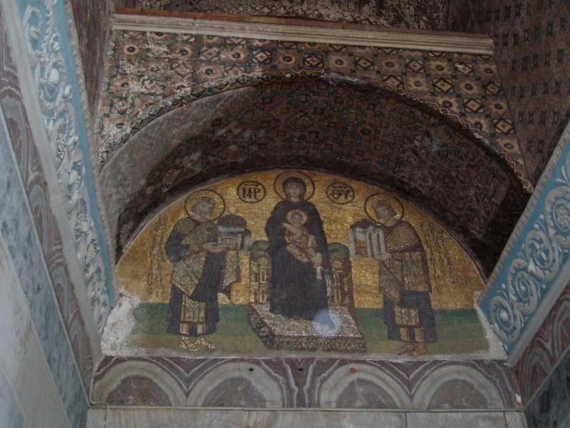 Фрески в Св. Софии