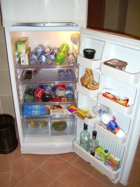 полный холодильник)))