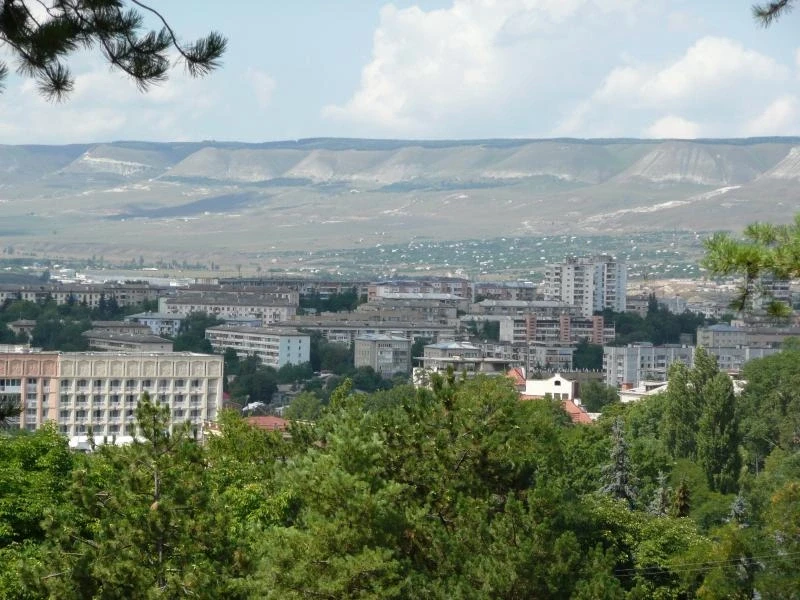 вид из номера гостиницы Дружба