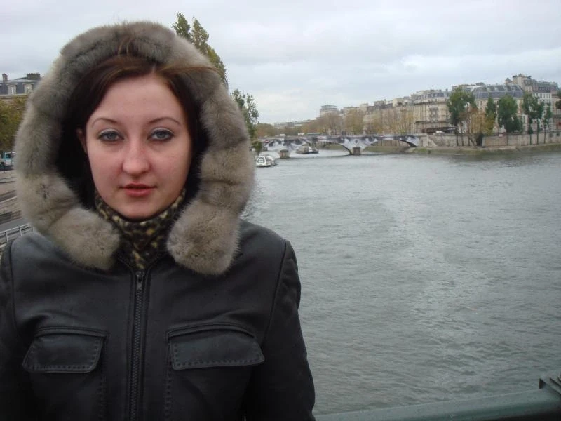 Мост с глазами в Париже