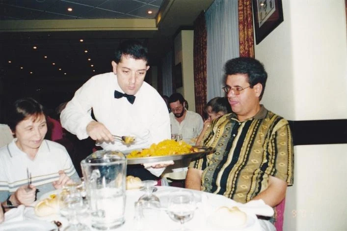 На ужине