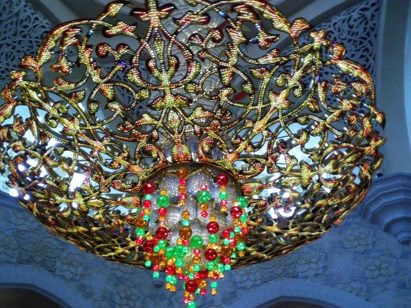 Люстра Сваровски  в Абу Даби