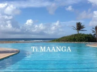 Ti.Maanga Vue Mer Pieds Dans LEau 