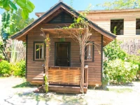 Green Bamboo Cabana 