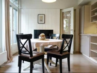 Lagoon-view apartment in Preila 
