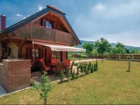 One-Bedroom Holiday home Licko Lesce with a Fireplace 08 