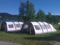 Rental tents on campsite Lipno Modrin 