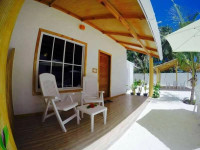 Thoddoo beach view Maldives