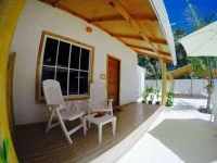 Thoddoo beach view Maldives 