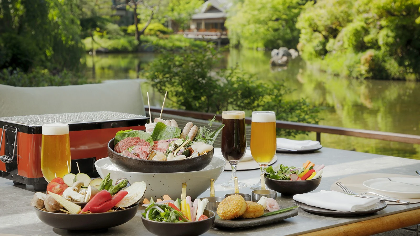 От сезонных деликатесов до пивного сада — лето в самом разгаре в Four Seasons Hotel Kyoto