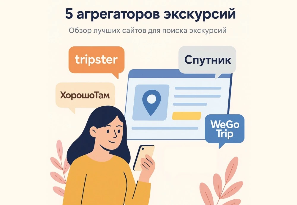 ТОП-5 сайтов для бронирования экскурсий
