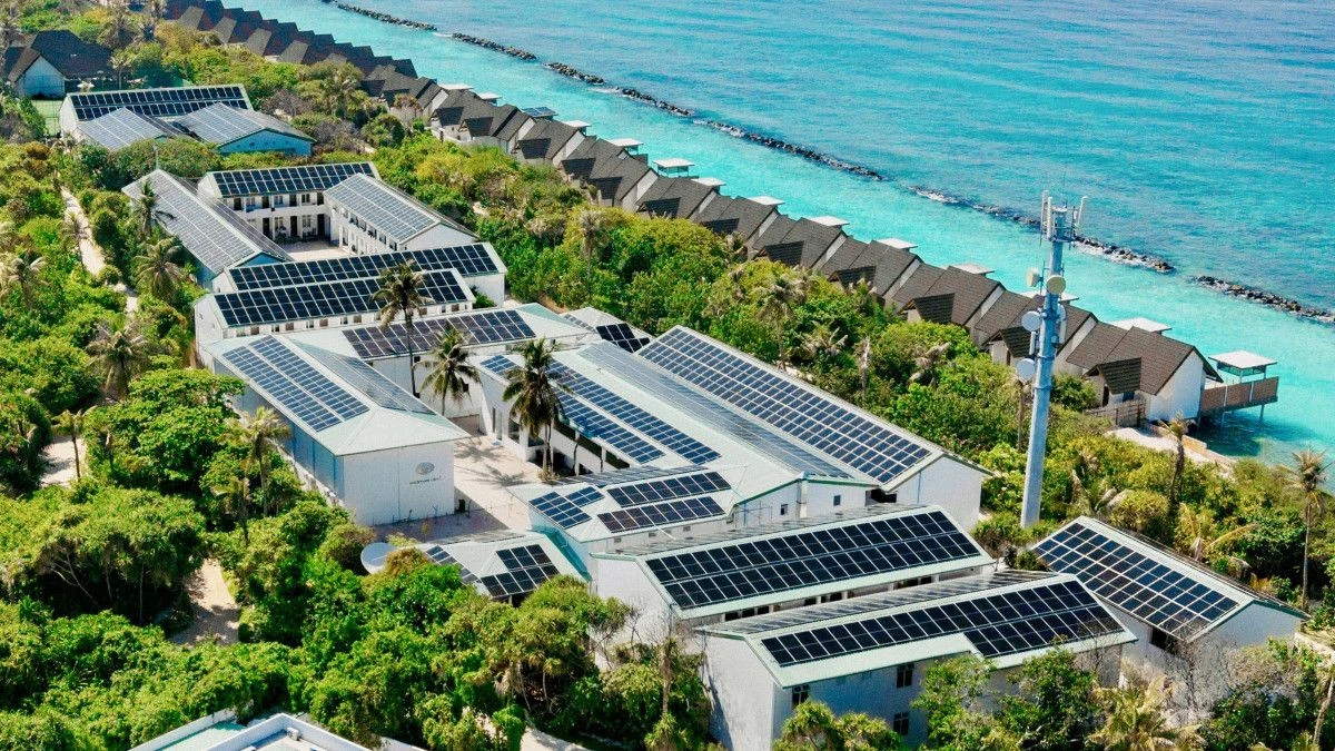 Meyyafushi Maldives воплощает принцип «Забота об окружающей среде» с помощью солнечной энергии