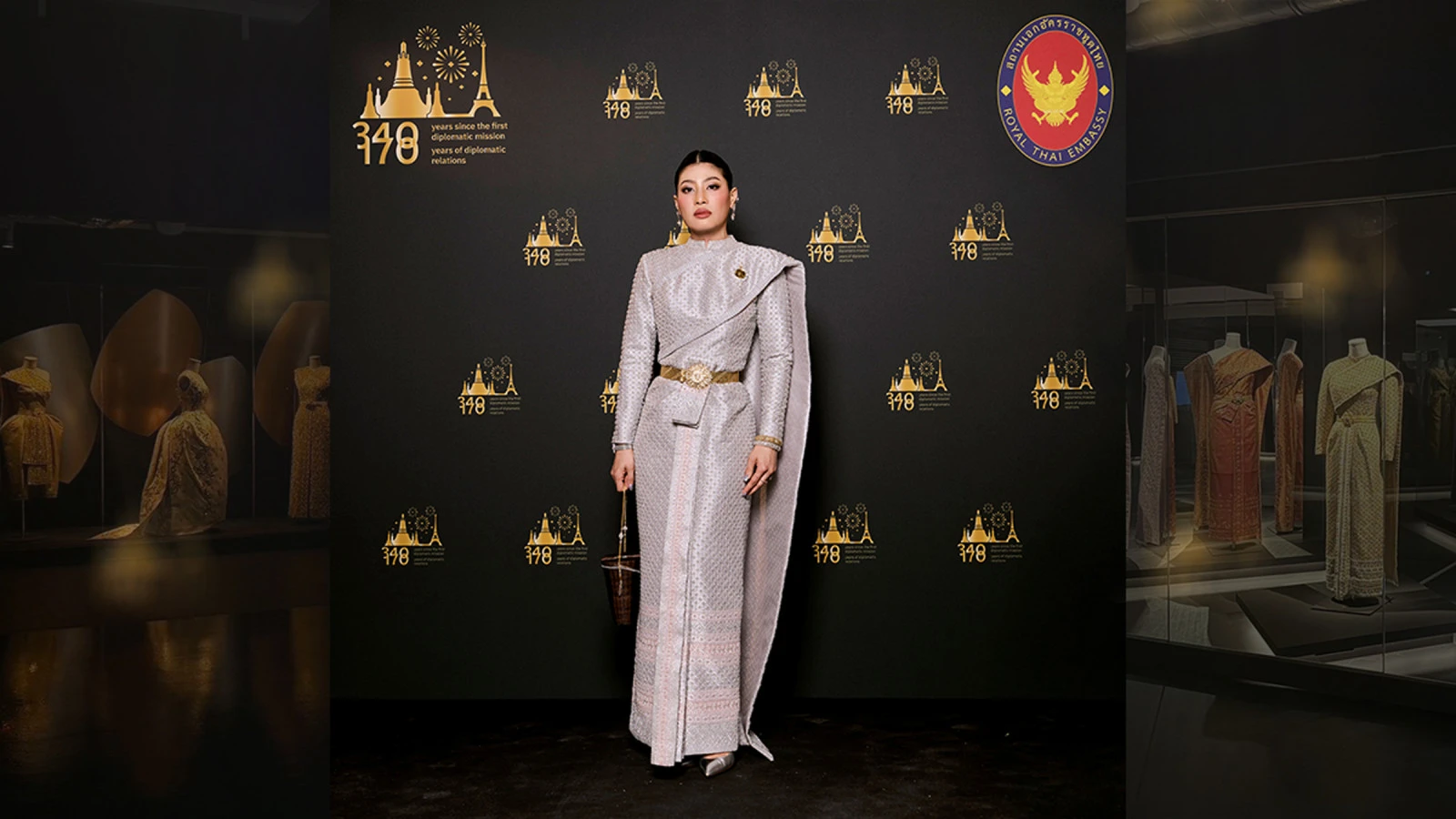 SIRIVANNAVARI отмечает парижскую веху на выставке La Mode en Majesté