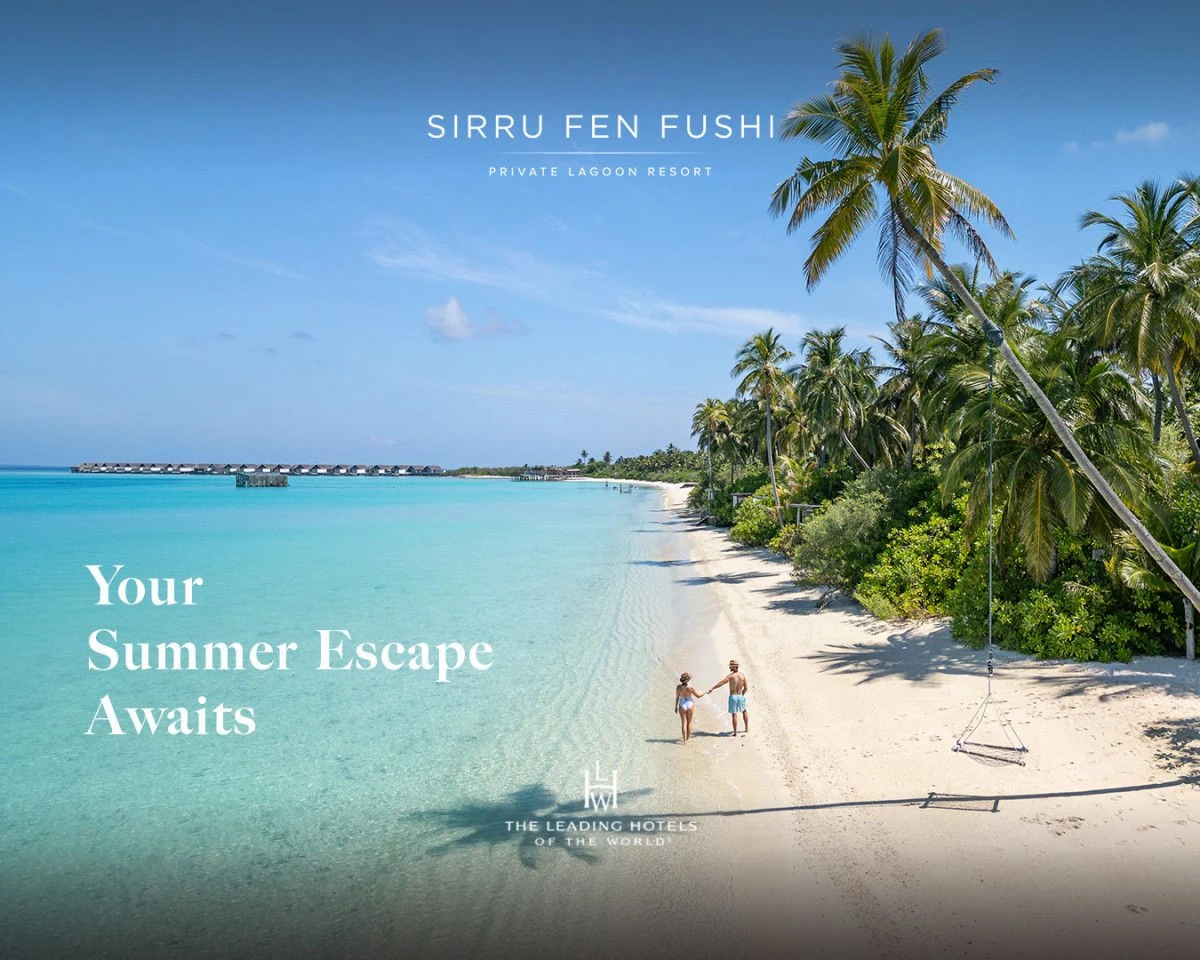 Sirru Fen Fushi – Private Lagoon Resort приглашает путешественников провести летний отпуск на Мальдивах