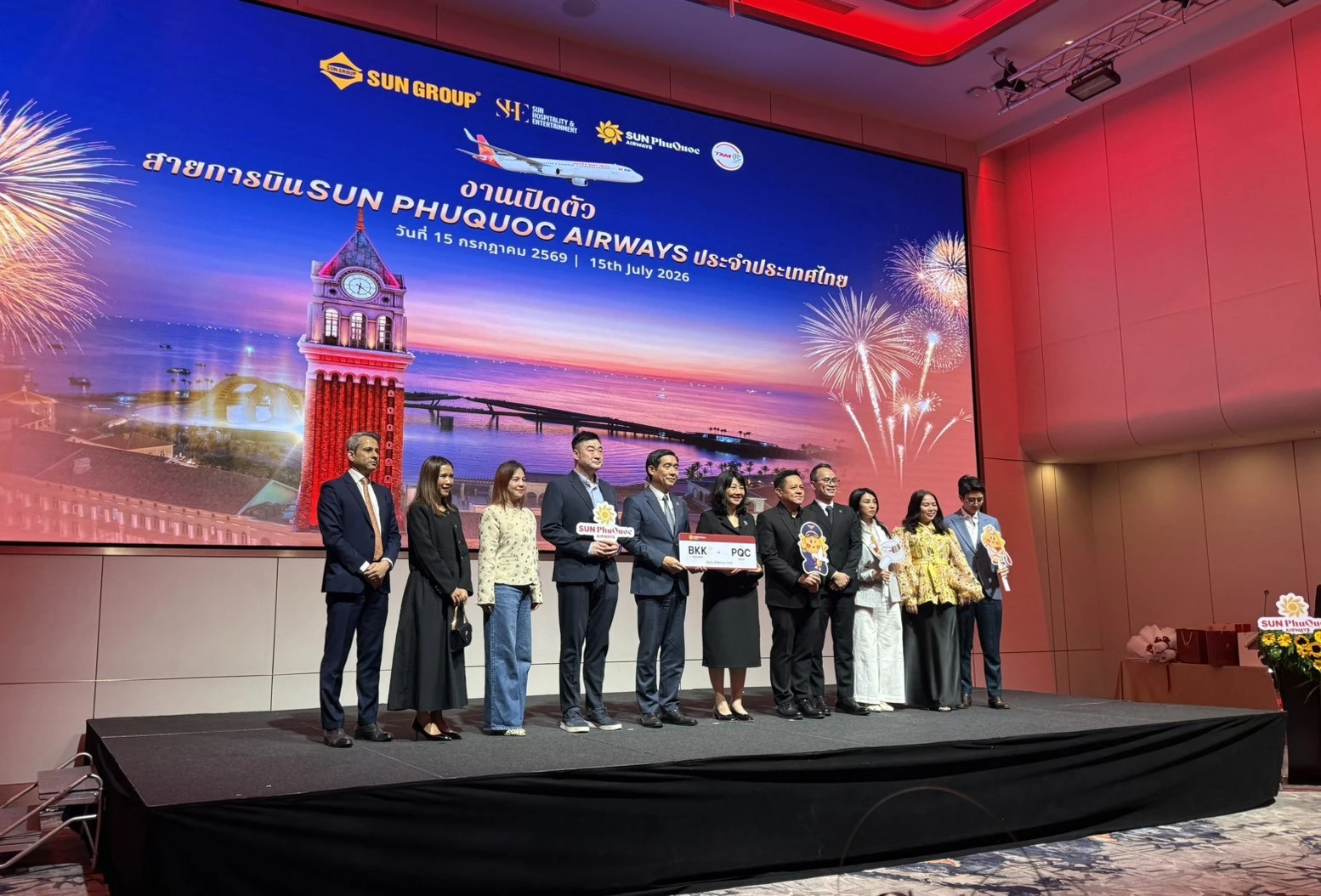 TAT приветствует запуск рейсов Бангкок–Фукуок авиакомпании Sun PhuQuoc Airways