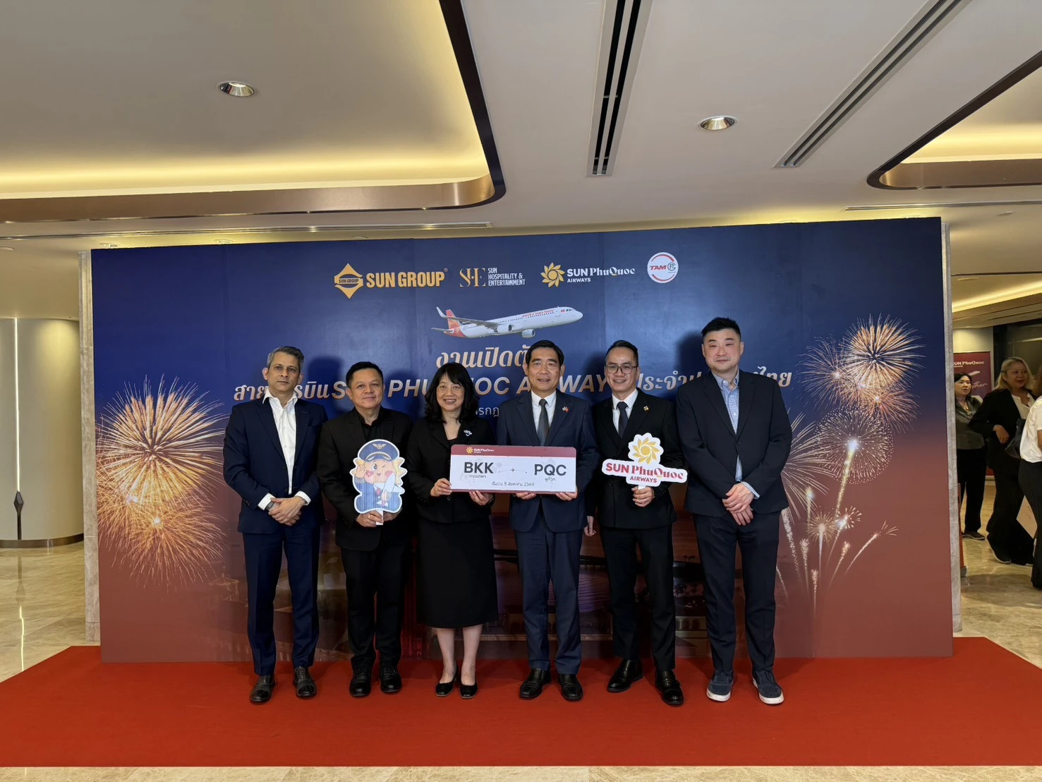 TAT приветствует запуск рейсов Бангкок–Фукуок авиакомпании Sun PhuQuoc Airways