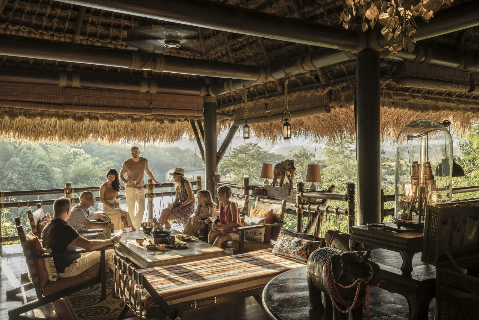 Праздничные традиции в окружении дикой природы Северного Таиланда: Four Seasons Tented Camp Golden Triangle