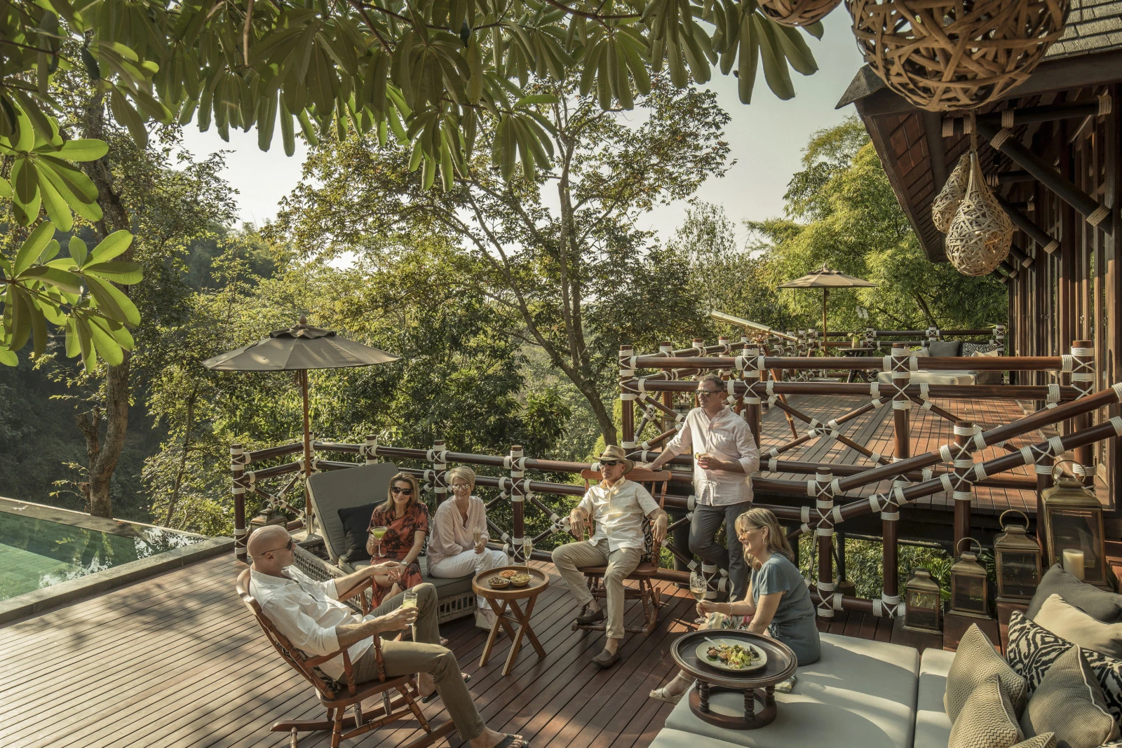 Праздничные традиции в окружении дикой природы Северного Таиланда: Four Seasons Tented Camp Golden Triangle