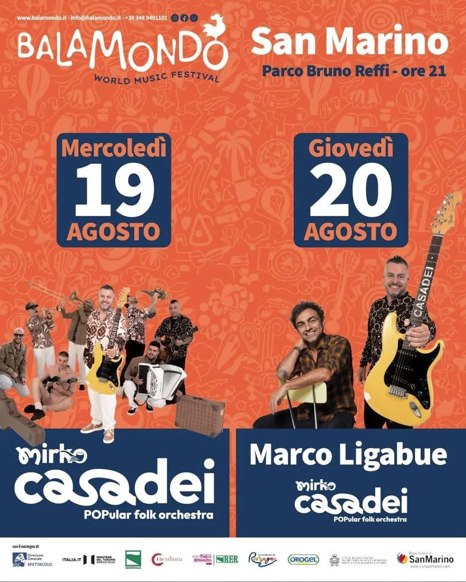 «San Marino Goodbye-Balamondo World Music Festival» под руководством Мирко Казадеи