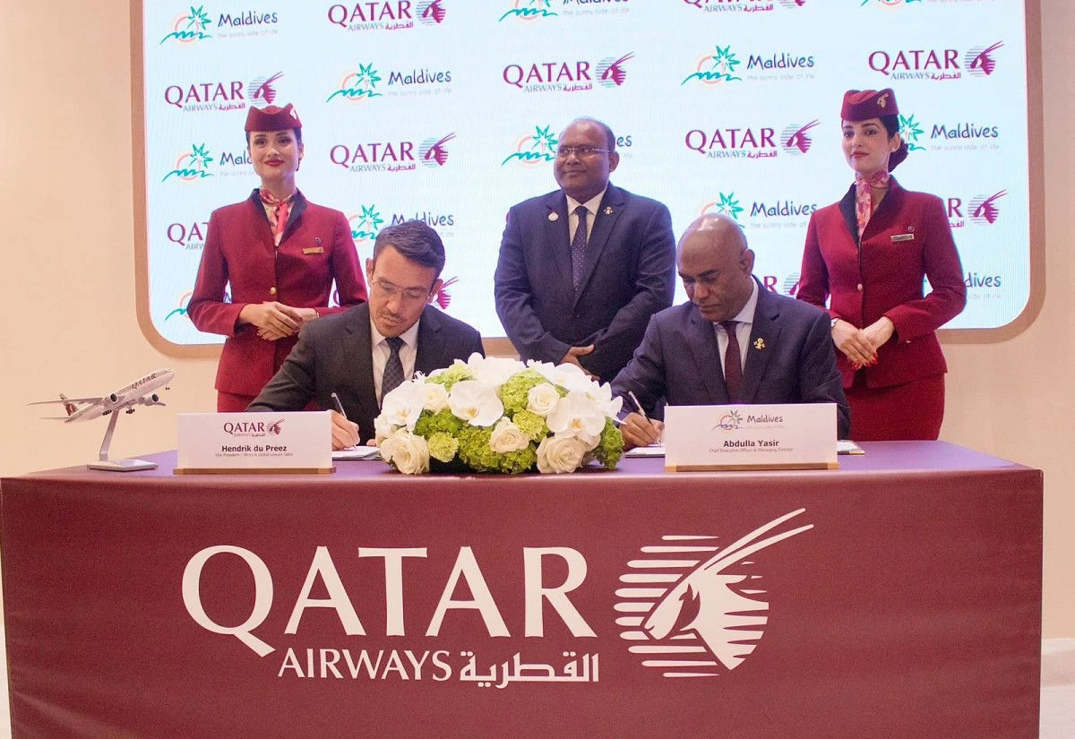 Visit Maldives (VMC) и Qatar Airways заключили меморандум о взаимопонимании