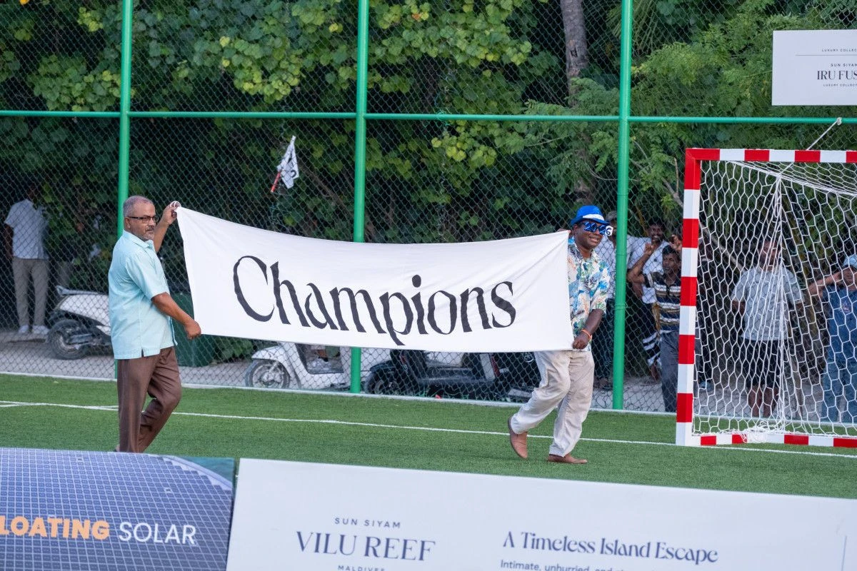 Незабываемая ночь: Sun Siyam Olhuveli — чемпион Resort League 2026 в Южной зоне Мале по футболу