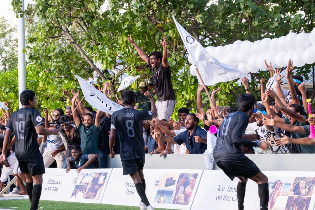 Незабываемая ночь: Sun Siyam Olhuveli — чемпион Resort League 2026 в Южной зоне Мале по футболу