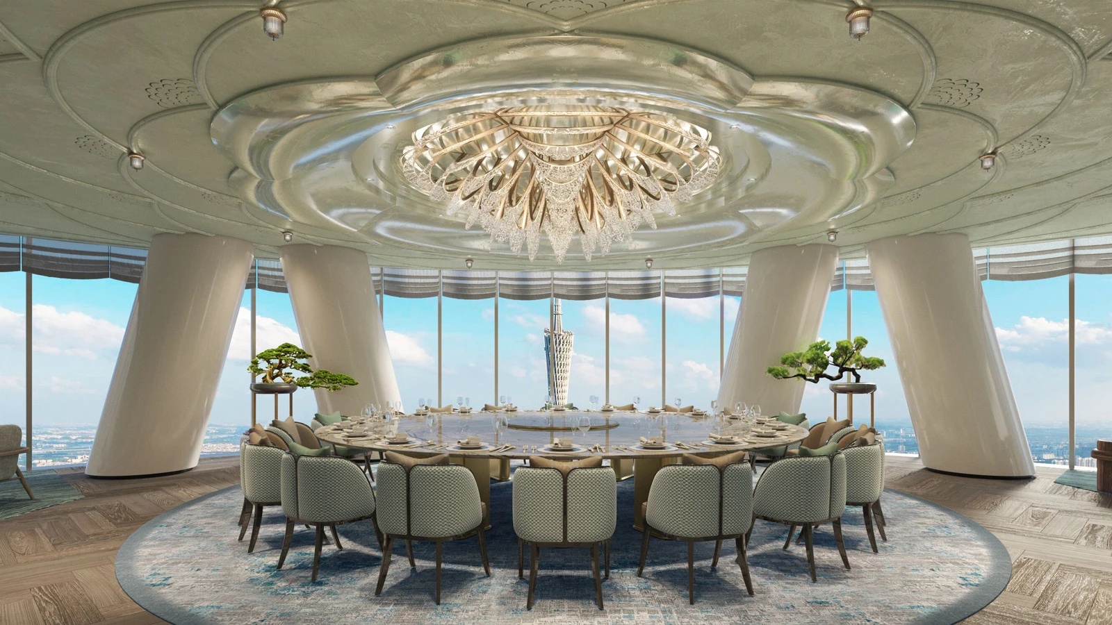 Yu Yue Heen в отеле Four Seasons Hotel Guangzhou открывается после обновления