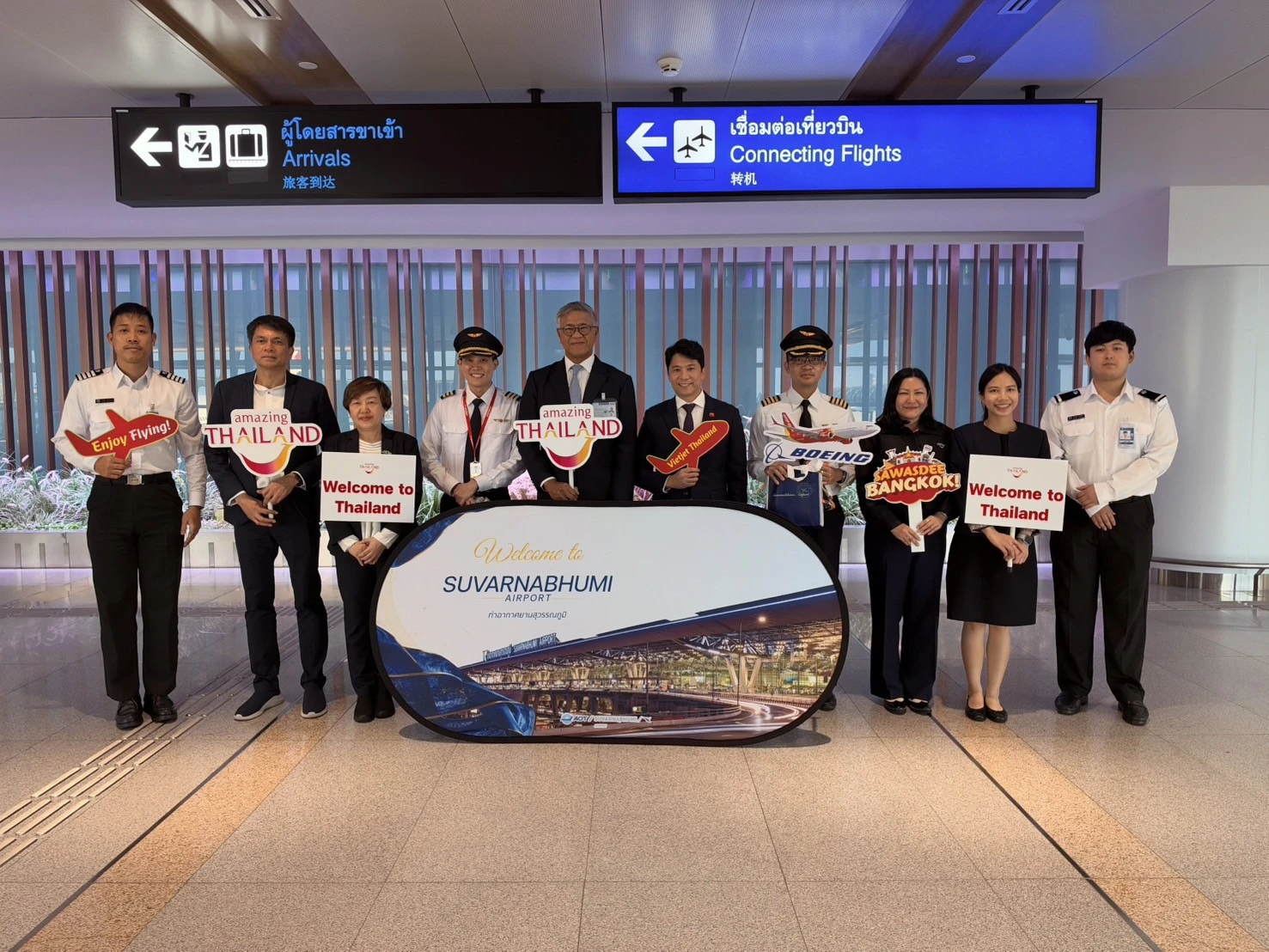 ТАТ приветствует запуск первого рейса Thai Vietjet Air по маршруту Куала-Лумпур — Бангкок