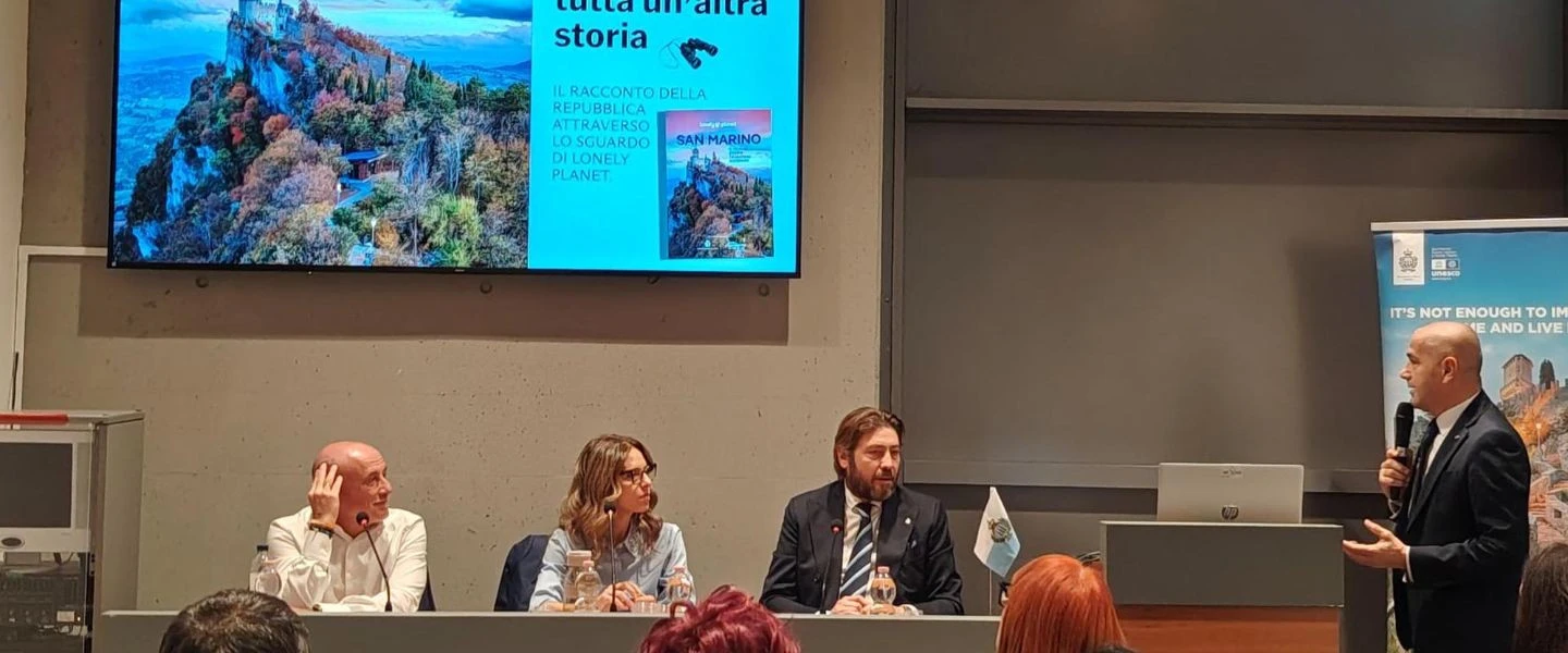 Сан-Марино и Lonely Planet объединяют усилия на выставке TTG 2026 для продвижения направления на мировом уровне