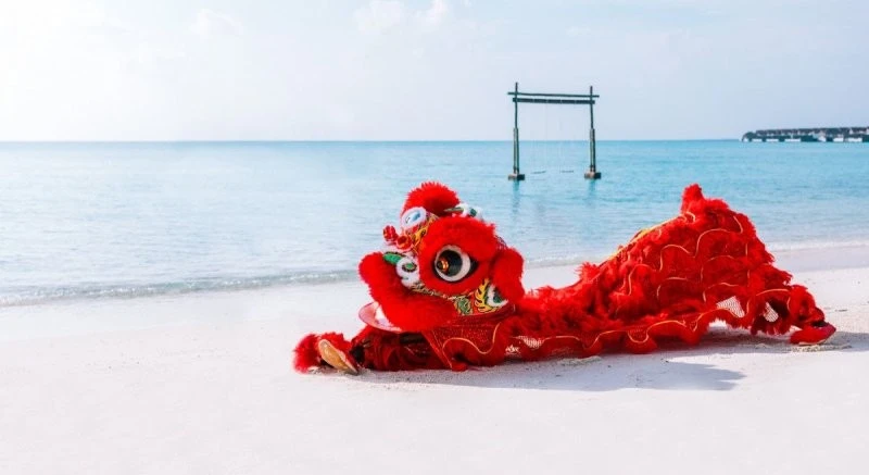 Отпразднуйте благоприятное наступление года Деревянного Дракона в Fairmont Maldives, Sirru Fen Fushi