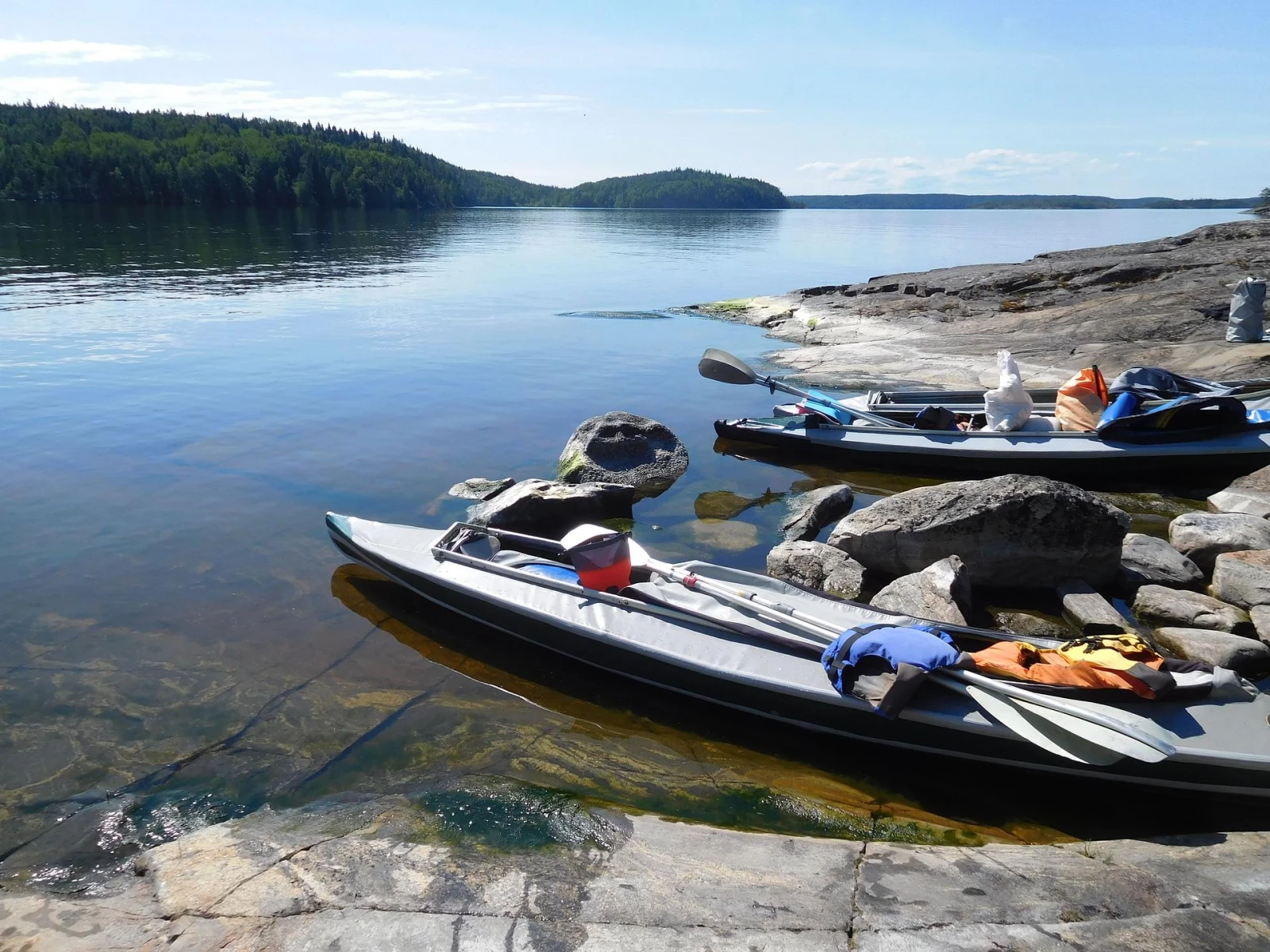Ладожские шхеры - тур на байдарках
