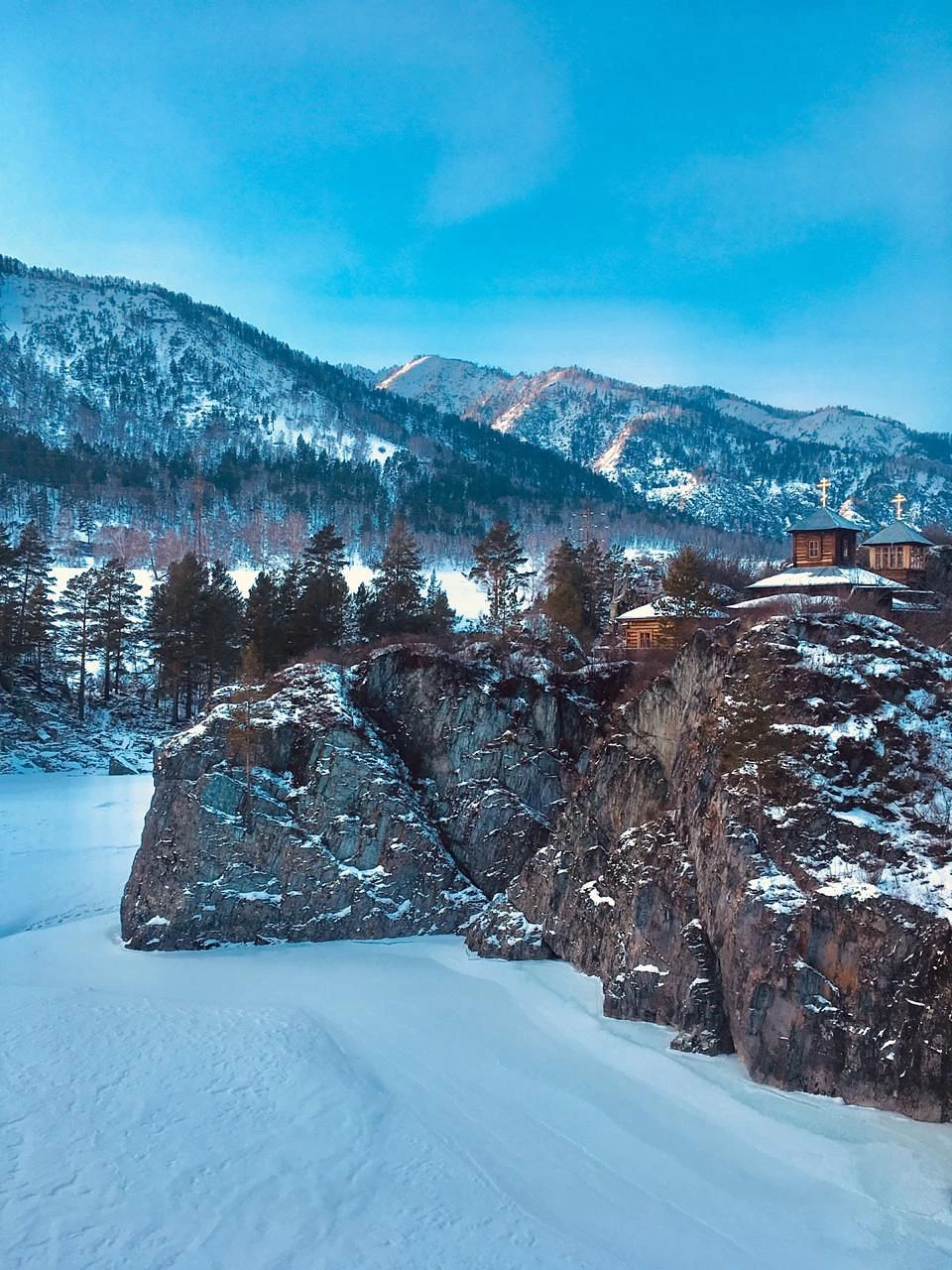 Зимний джип тур по Алтаю