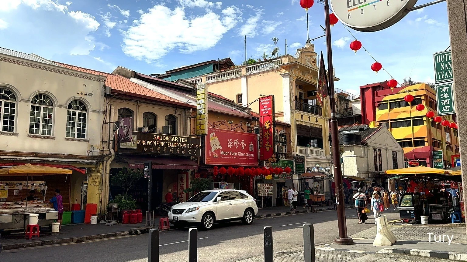 Улица Петалинг Petaling Street Market Kuala Lumpur