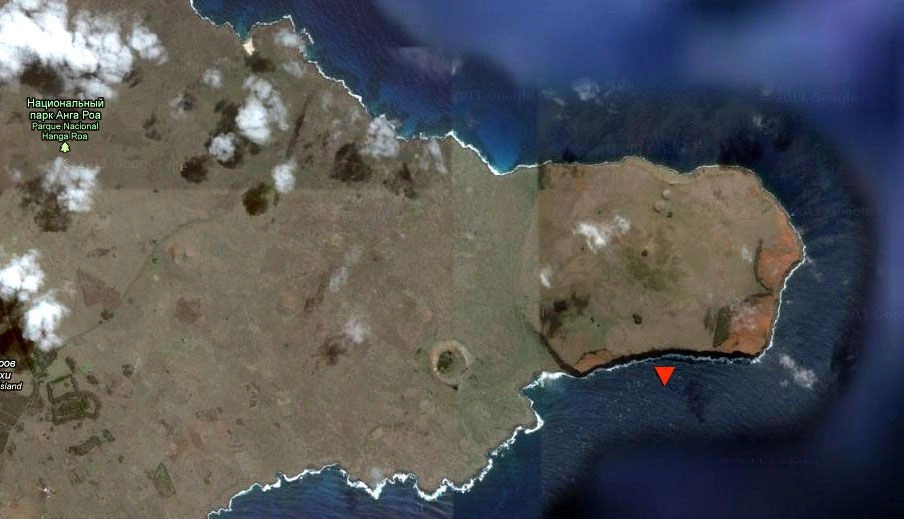 Островки и скалы острова Пасхи