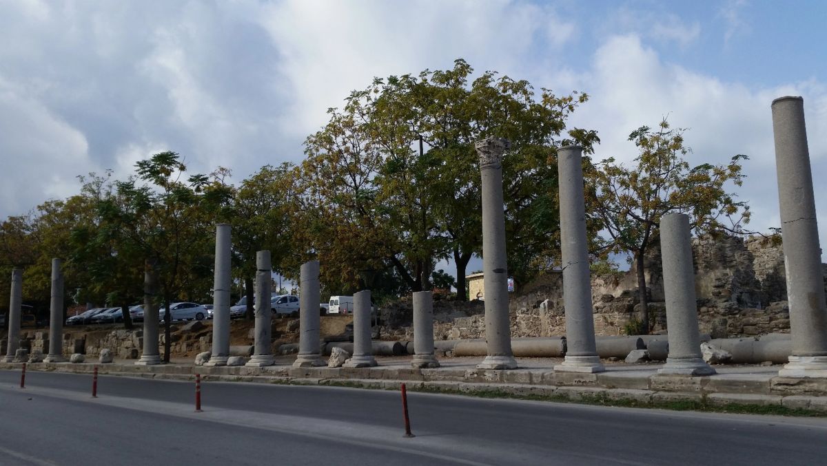 Колонные улицы в Сиде